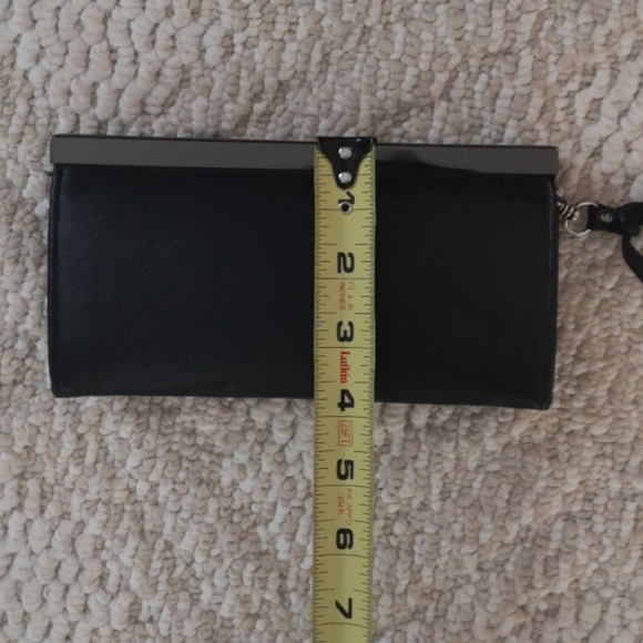 Black clutch with black chrome accents - Picture 6 of 6